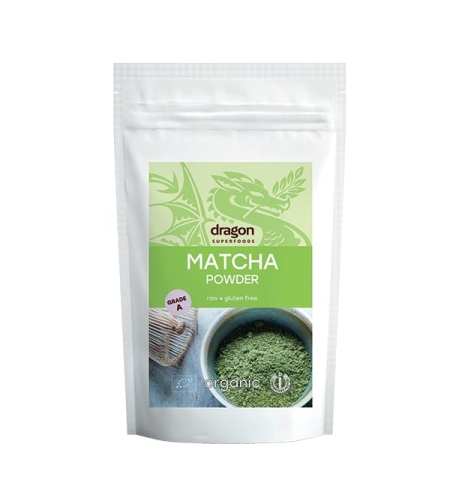 Био Матча на прах, 100g Dragon Superfoods