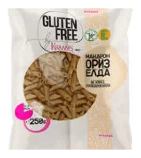 Макарони от ОРИЗ и ЕЛДА - 250гр.