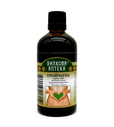 Тинктура Тройчатка за детокс 100 мл