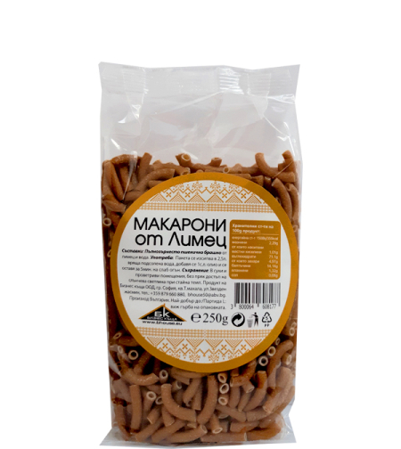 МАКАРОНИ ОТ ЛИМЕЦ 250ГР