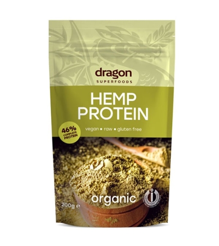 Био Протеин от Конопено Семе, Dragon Superfoods, 200 g