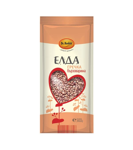 Елда, гречка, бързоварима, Dr. Keskin, 500гр