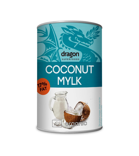 Био Кокосово Милки, 17% мазнини, 400ml, Dragon Superfoods