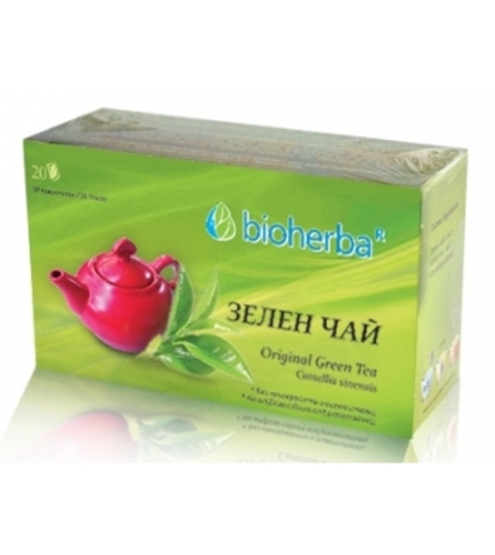 ЗЕЛЕН ЧАЙ филтър 20бр.