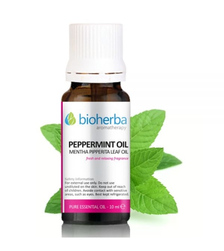 МАСЛО ОТ МЕНТА MENTHA PIPPERITA OIL, БИОХЕРБА, 10мл