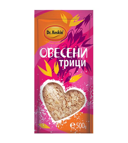 Овесени трици Dr. Keskin, 500гр