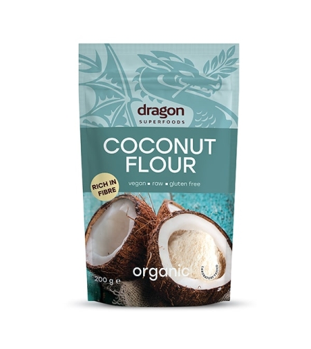 Био Кокосово Брашно, 200g Dragon Superfoods