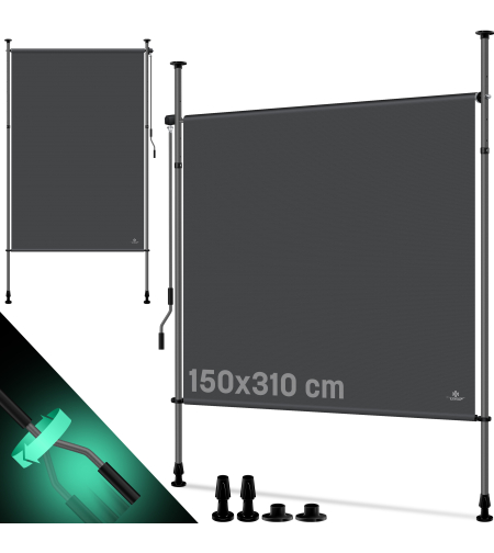 Вертикална тента KESSER 150 x 310 см