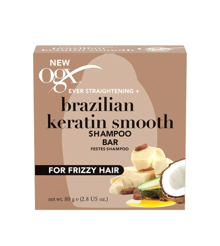 OGX Brazilian Keratin Solid Shampoo (80g)