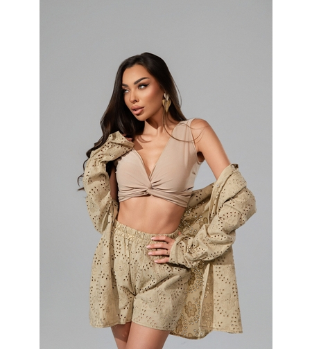 Топ Nude Drape