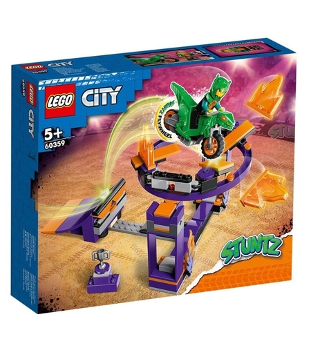 LEGO® City Каскадьорско предизвикателство с рампа 60359
