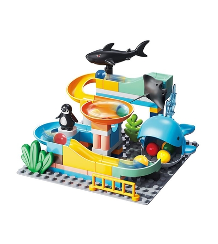 Конструктор Feelo Slide Series Морски лунапарк, 72 ч.