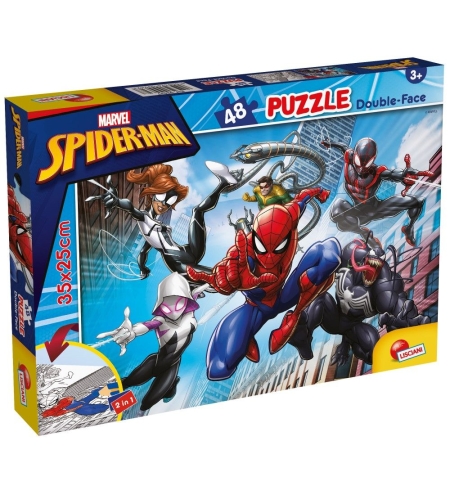 Детски пъзел Lisciani M-Plus Marvel Спайдърмен 48ч.