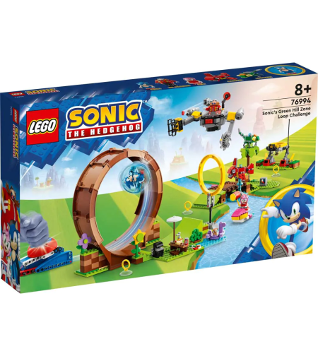 LEGO® Sonic Игра с лупинги в зелената зона 76994