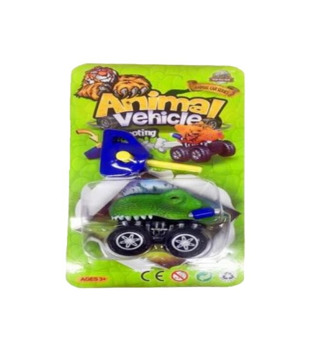 Кола с изстрелвачка Raya Toys Динозавър KZ958-001A