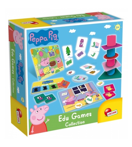 Колекция образователни игри Lisciani Peppa Pig 86429