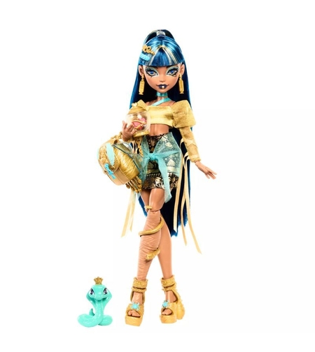 Кукла Mattel Monster High Cleo De Nile , с кобра и аксесоари