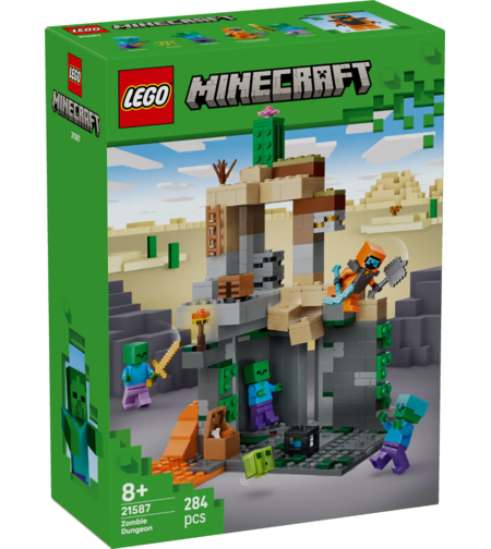 LEGO® Minecraft® Занданът на зомбитата 21587