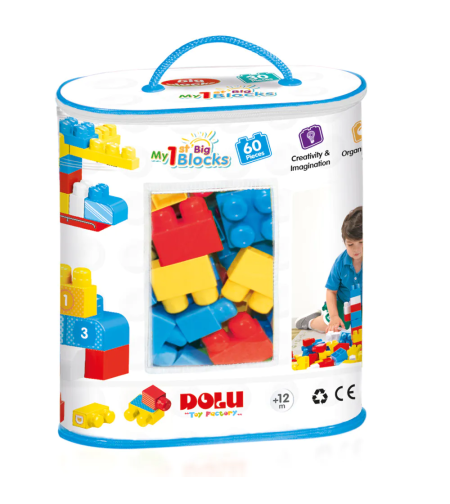 DOLU Моят първи конструктор 60 части