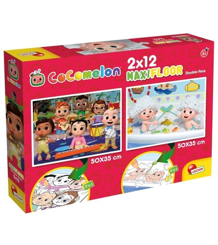 Пъзел Lisciani Cocomelon Let's Build 2х12 ч.