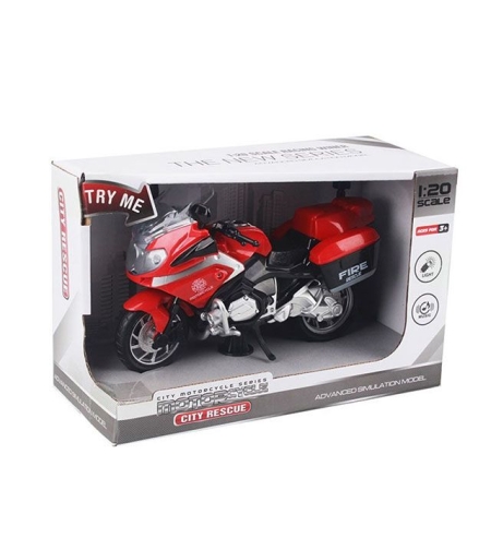 Мотоциклет Raya Toys City Rescue 661-012D
