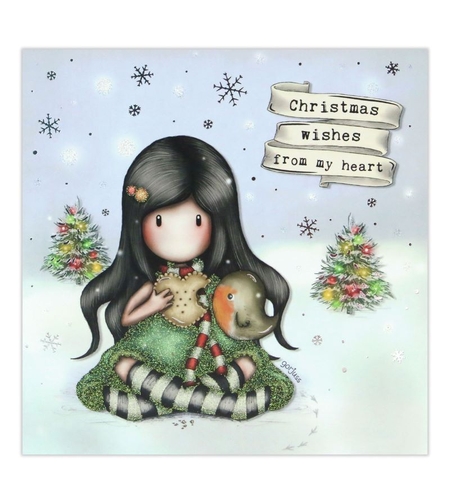 Коледна картичка - Santoro Gorjuss Christmas Friend