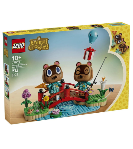 LEGO® Animal Crossing™ Забавен ден на Timmy и Tommy 77059