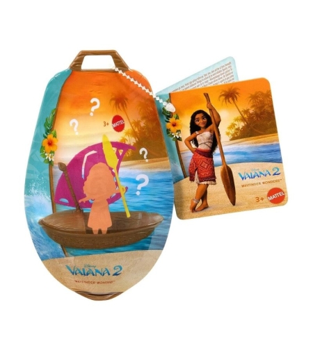 Кукла изненада Mattel Disney Vaiana 2, мини фигурка
