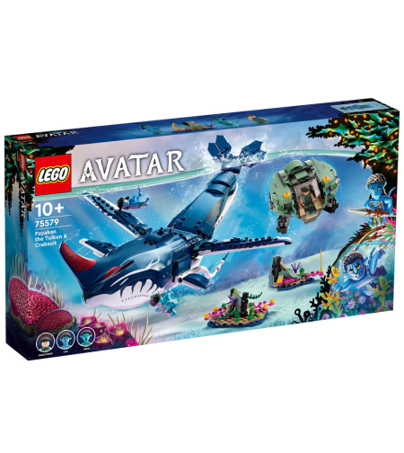 LEGO® Avatar Тулкунът Паякан и подводницата рак 75579