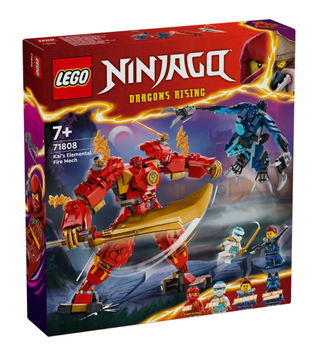 LEGO® NINJAGO® Елементният огнен робот на Кай 71808