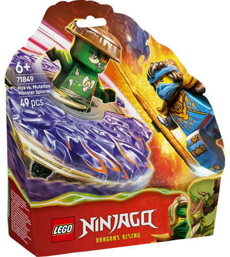 LEGO® NINJAGO® Спинер с Ния срещу мутиралото чудовище 71849