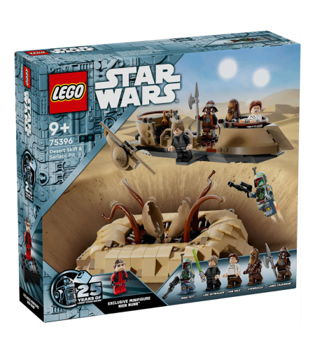 LEGO® Star Wars™ Пустинен скиф и ямата на сарлака 75396