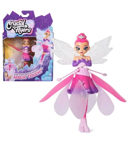 Интерактивна кукла летяща фея Spin Master Hatchimals Crystal Flyers