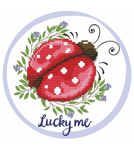 Диамантен гоблен - Картина с кристали LUCKY ME Diamond Dotz