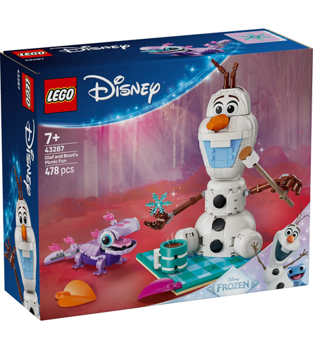 LEGO® Disney Frozen Забавен пикник с Олаф и Бруни 43287