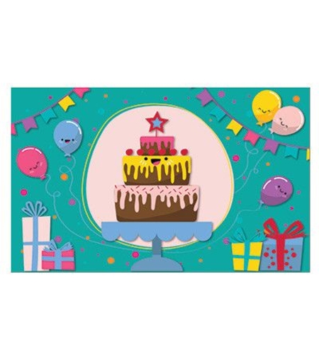 Комплект покани за рожден ден, 10 бр. - Парти