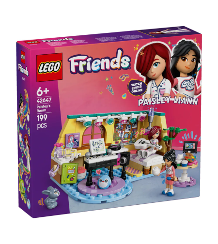 LEGO® Friends Стаята на Пейсли 42647