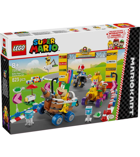 LEGO® Super Mario™ Комплект Baby Peach и Grand Prix 72036