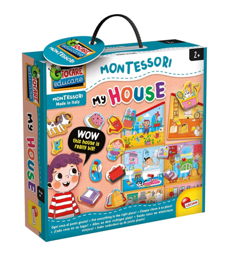 Образователна игра Lisciani Montessori Моята гигантска къща