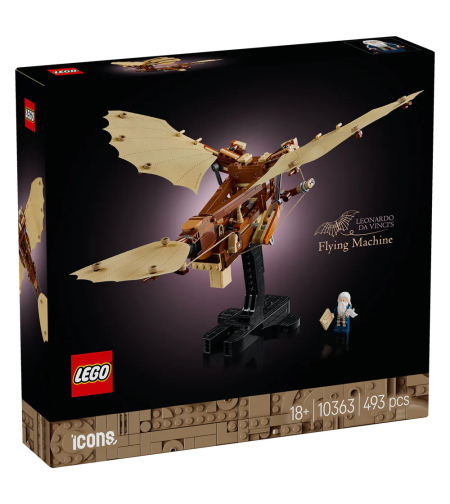 LEGO® Icons Летящата машина на Леонардо да Винчи 10363