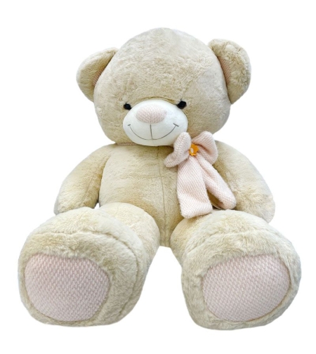 Голямо плюшено мече Raya Toys С панделка, 140 см