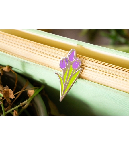 Значка - Пин - Creative Goodie - Purple tulip