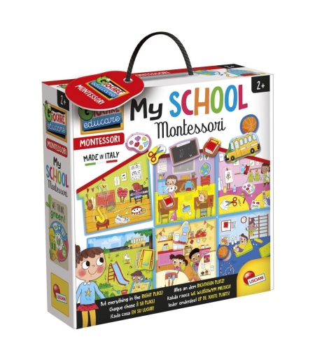 Пъзел Lisciani Монтесори Моето училище 36ч. EX85637