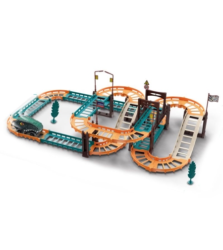 Писта Raya Toys Dino Track, 49 части, с 1 кола