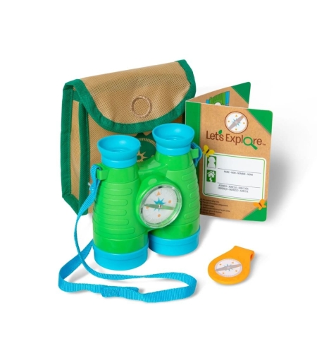 Детски игрален комплект Melissa and Doug Бинокъл и компас 30818