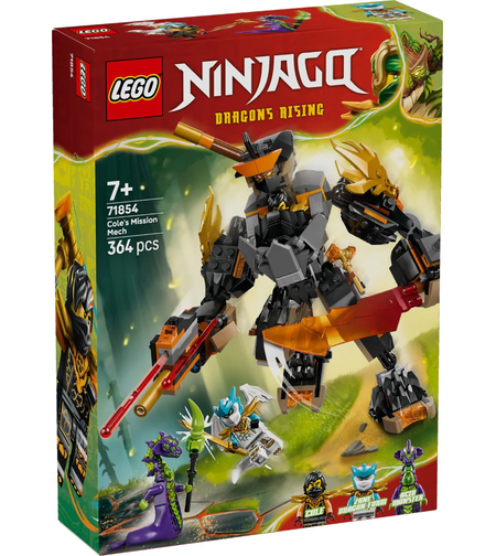 LEGO® NINJAGO® Робот за мисии на Коул и драконът Зейн 71854