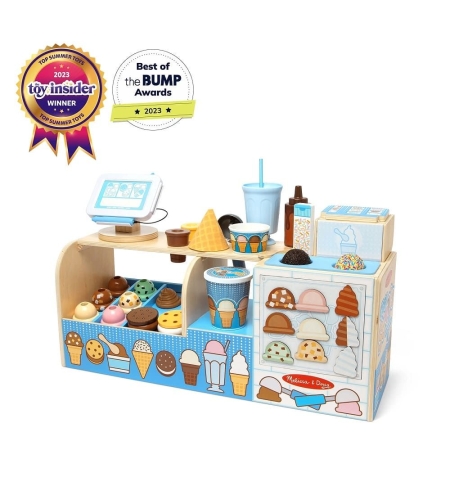Дървен магазин за сладолед Melissa and Doug 30607