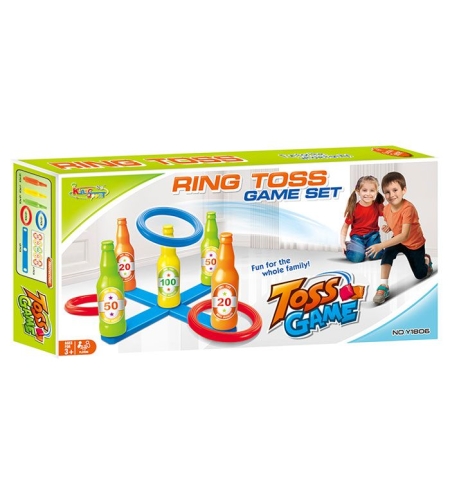 Детска игра Raya Toys Toss Game Бутилки и рингове