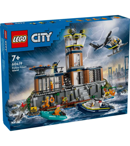 LEGO® City Затворническият остров на полицията 60419