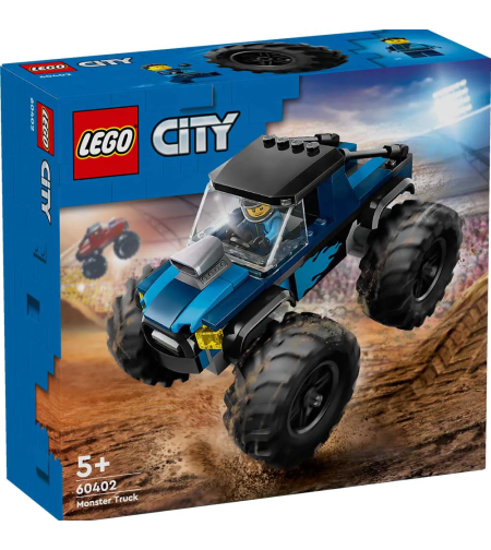 LEGO® City Син камион чудовище 60402